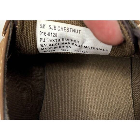 St. John's Bay Men's Lace-up Shoes Leather Brown 9 M - Picture 7 of 7